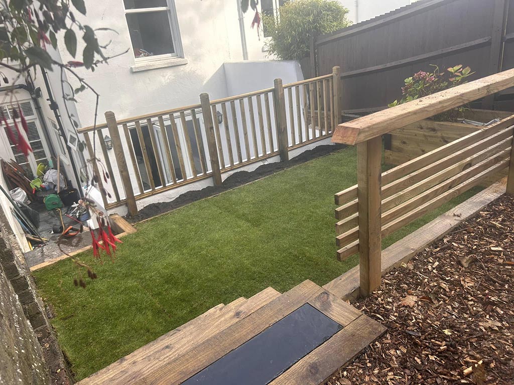 A local job in the Preston Park area.  before