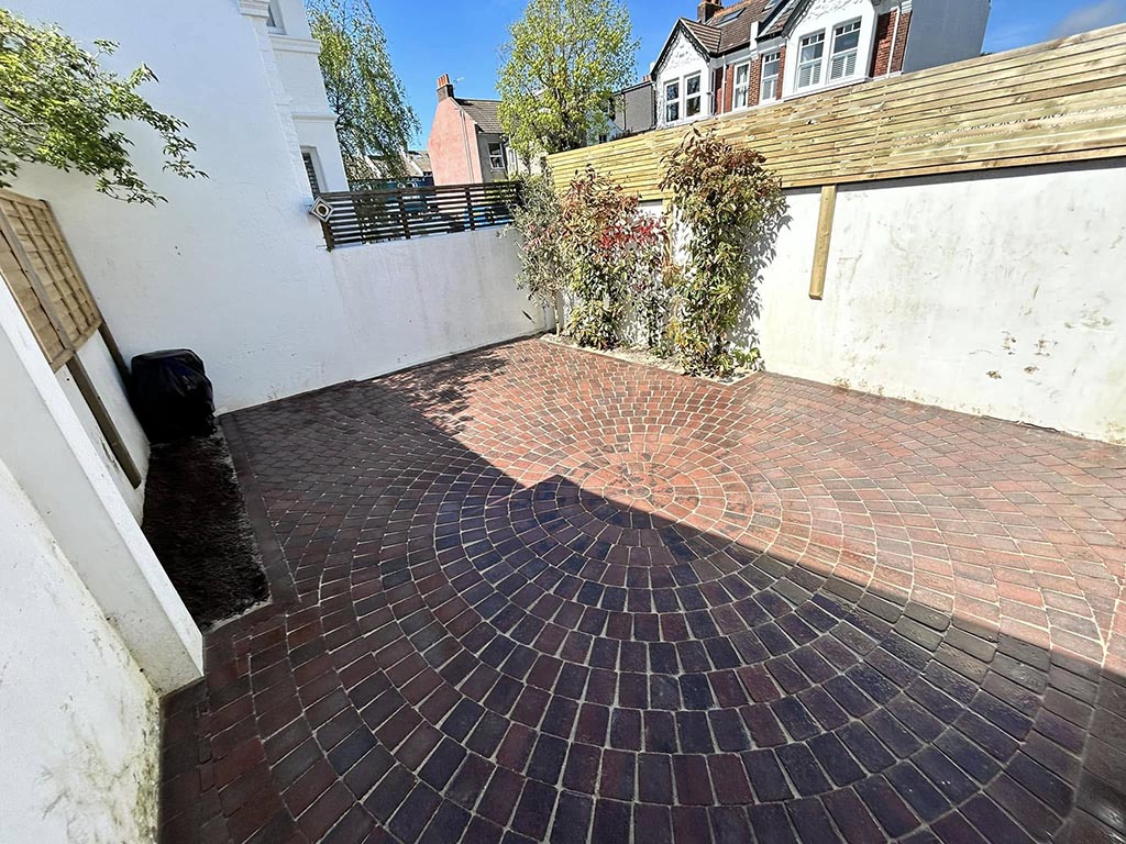 Brindle Block Paved Patio after 5