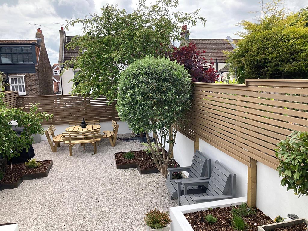 Privacy Garden Project after 3