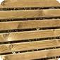 Cedar screening and joinery